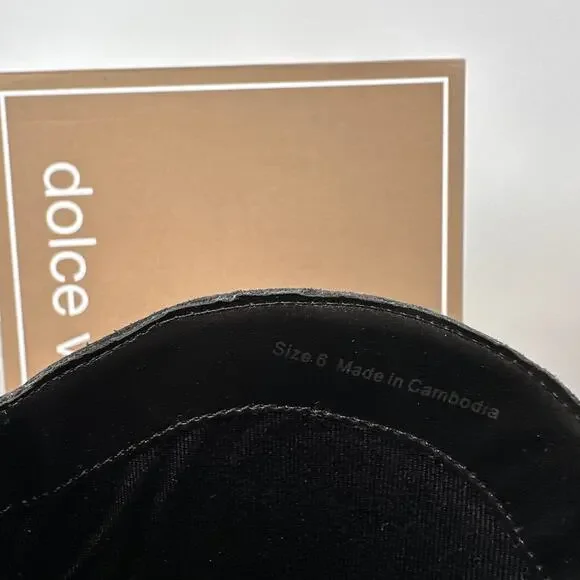 DOLCE VITA New in Box Evereve Vallory Western Bootie in Black Leather // 6 - Picture 9 of 11